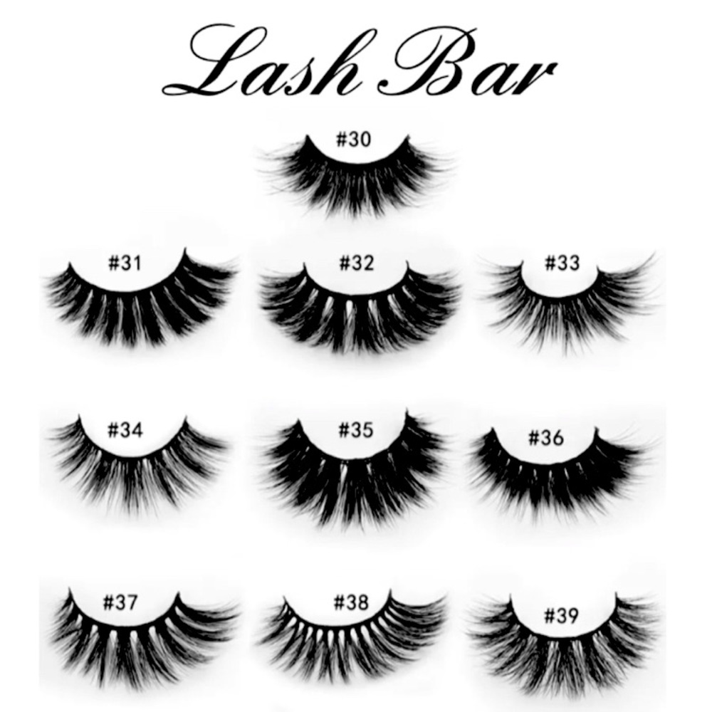HP! ♡ LASH BAR ♡ -3D faux Mink Natural Lashes
